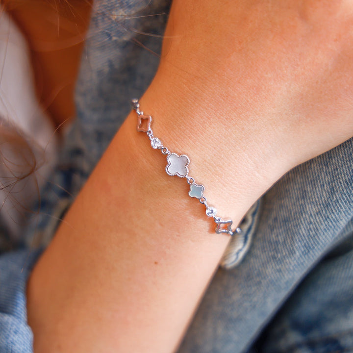 Sterling Silber - Unendlichkeits-Armband