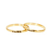 Stackable Ring - mit personalisiertem Namen