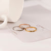 Stackable Ring - mit personalisiertem Namen