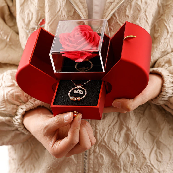 Sterling Silver Halskette - Einzigartiges Geschenk für Ihre Mutter