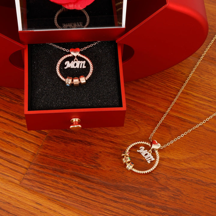 Sterling Silver Halskette - Einzigartiges Geschenk für Ihre Mutter