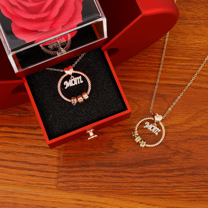Sterling Silver Halskette - Einzigartiges Geschenk für Ihre Mutter