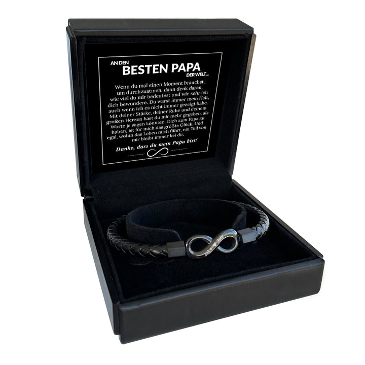 Personalisiertes Armband - An den besten Papa der Welt