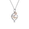 Sterling Silber - MOM Halskette