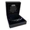 Personalisiertes Armband - Endlose Liebe "An meinen Mann"