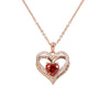 Sterling Silber Halskette - I love you always and forever