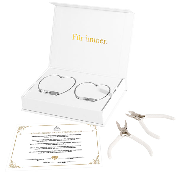 Luvellery Permanent Partner-Set mit Gravur
