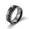 Edelstahl Ring - Römische Ziffern