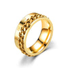 Edelstahl Ring - Römische Ziffern
