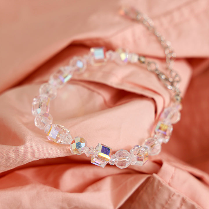 Kristall Armband - Liebe dich für immer "An meine Tochter"