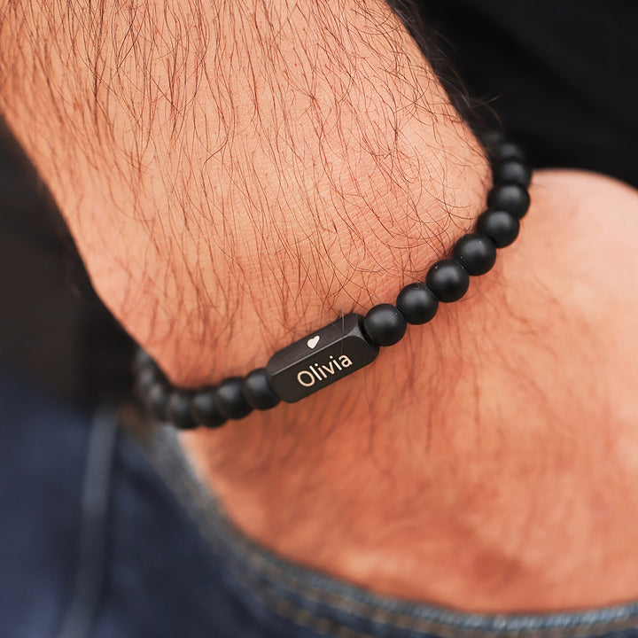 "An meinen Mann" - Personalisiertes Armband