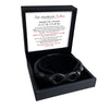 Unendlichkeits Armband - Ich liebe dich "An meinen Sohn"