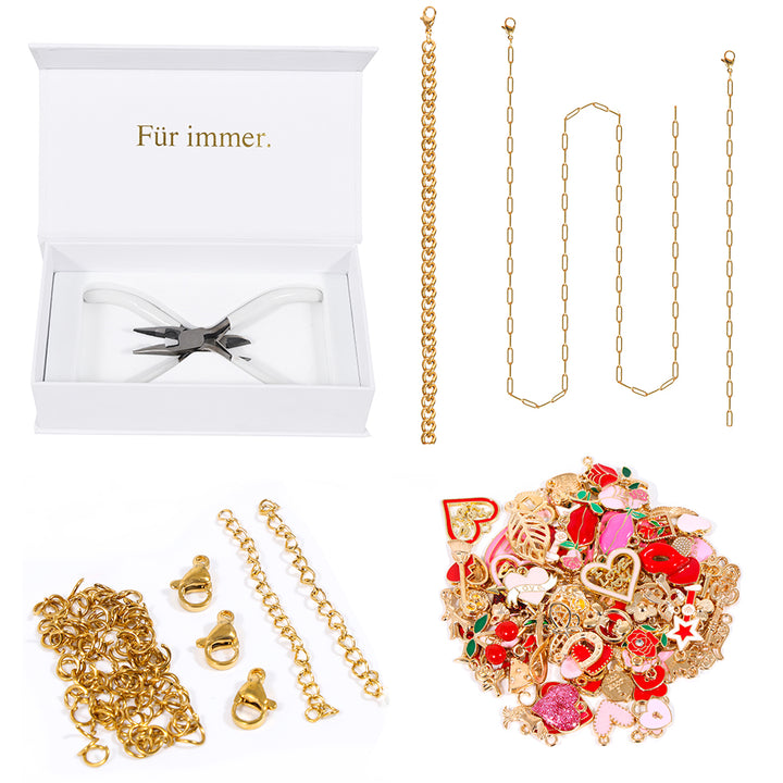 Luvellery Charm-Set für einzigartigen Schmuck