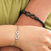Luvellery Personalisierte Armbänder mit Gravur - Endlose Liebe