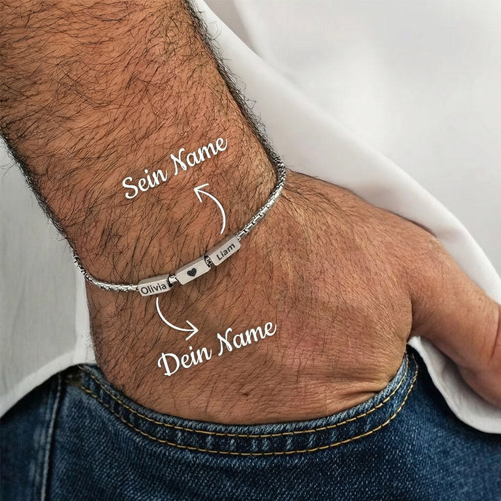 Personalisiertes Armband - An meinen Mann