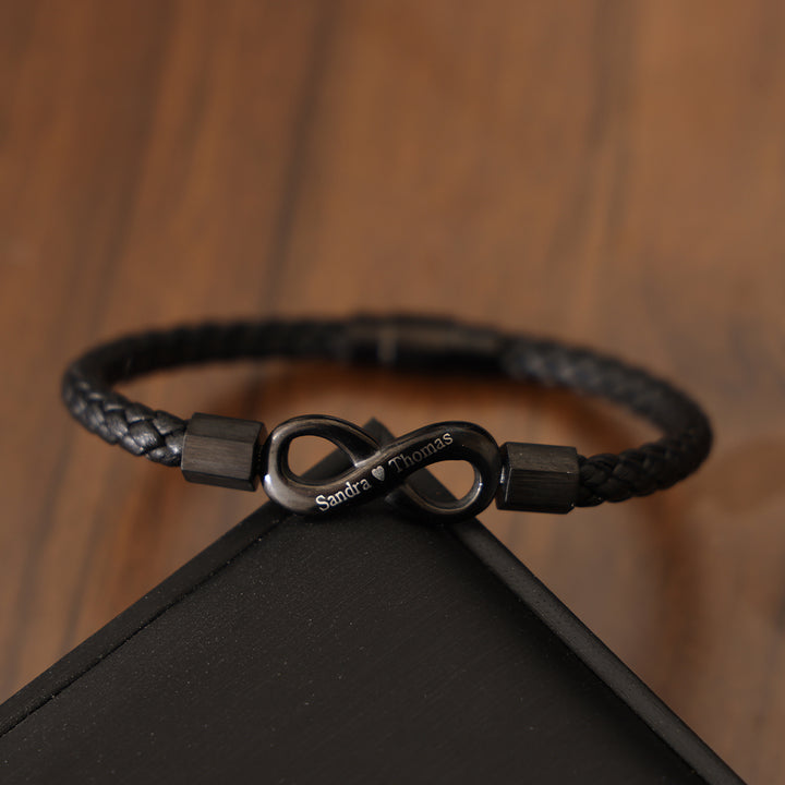 Personalisiertes Armband - An den besten Papa der Welt