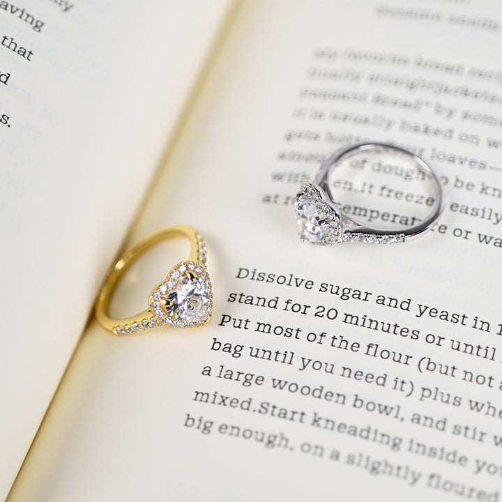 Luxuriöser Versprechensring - Symbol eurer Liebe