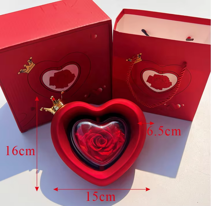 Ewige Liebe - Personalisierte Herzkette mit Gravur