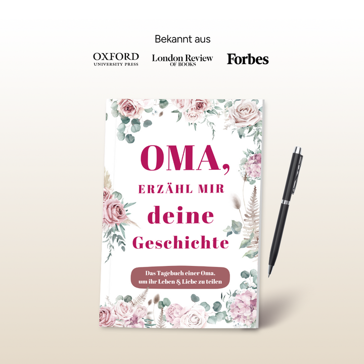Geschichten Tagebuch - Oma, erzähl mir deine Geschichte