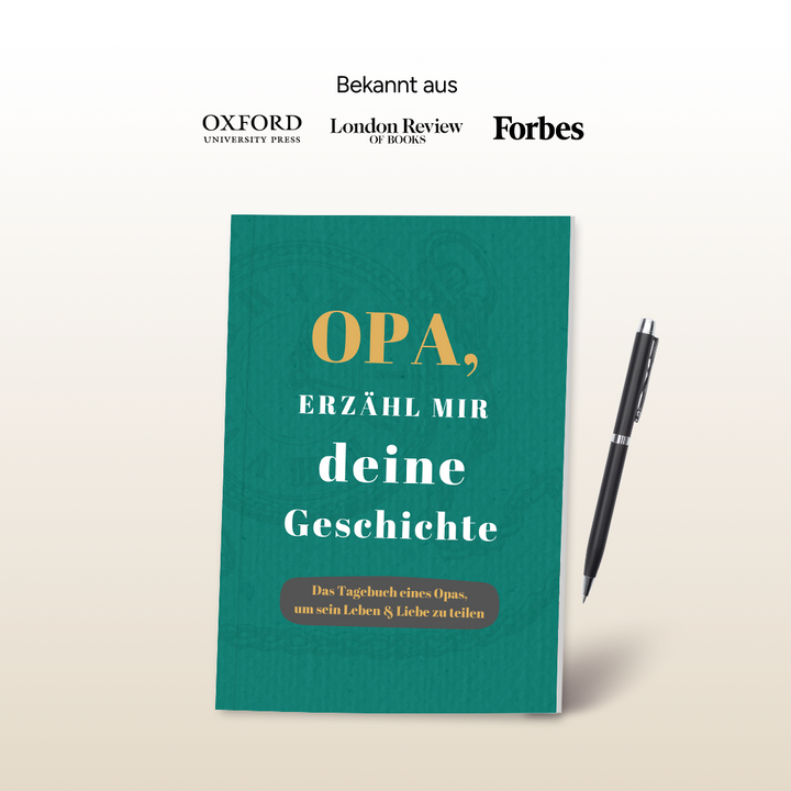 Geschichten Tagebuch - Opa, erzähl mir deine Geschichte