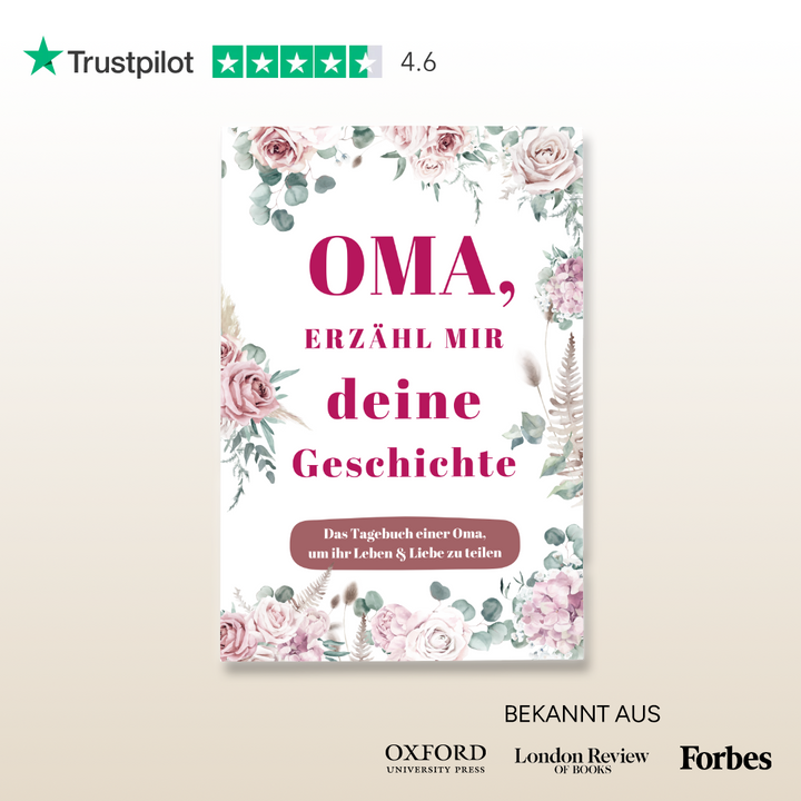 Geschichten Tagebuch - Oma, erzähl mir deine Geschichte