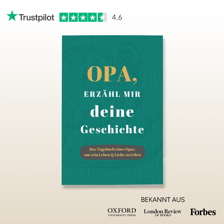 Geschichten Tagebuch - Opa, erzähl mir deine Geschichte
