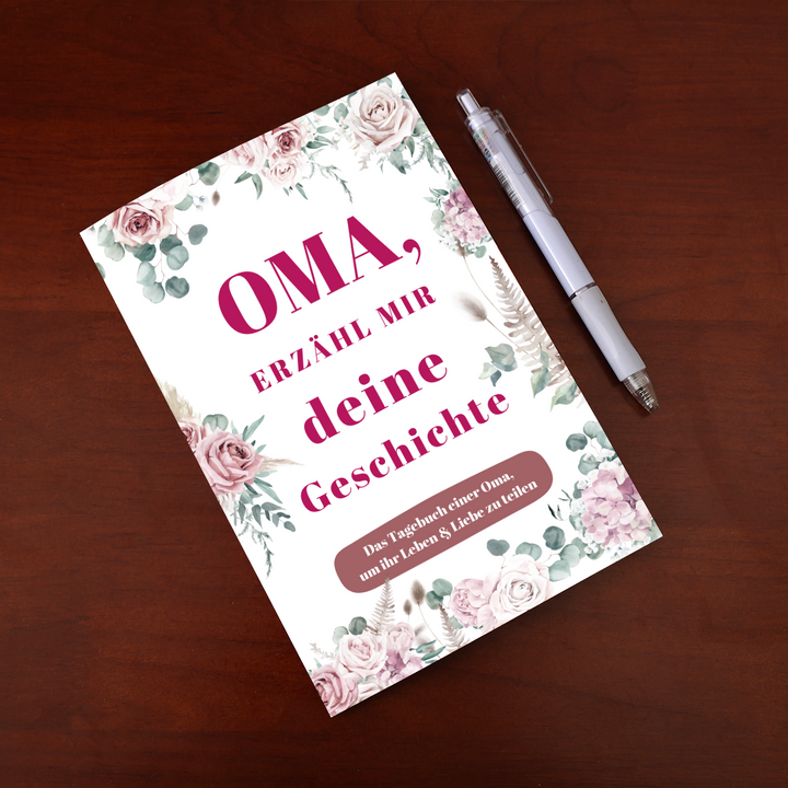 Geschichten Tagebuch - Oma, erzähl mir deine Geschichte