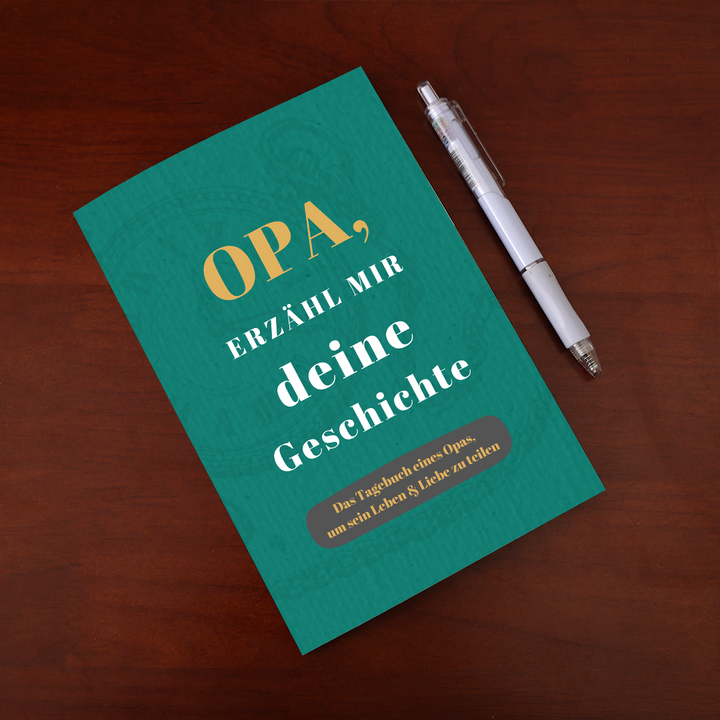Geschichten Tagebuch - Opa, erzähl mir deine Geschichte