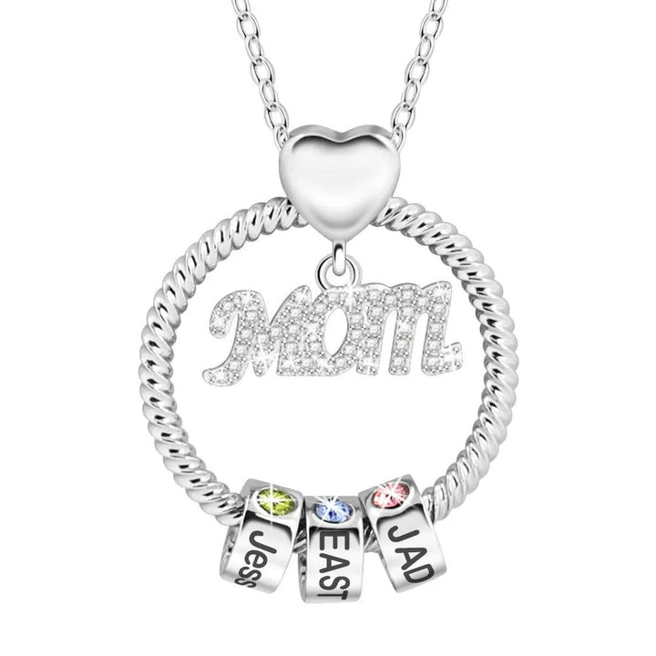 Sterling Silver Halskette - Einzigartiges Geschenk für Ihre Mutter