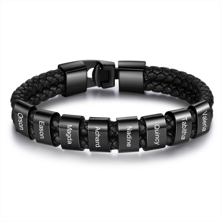 Luxus Lederarmband - An meinen geliebten Papa