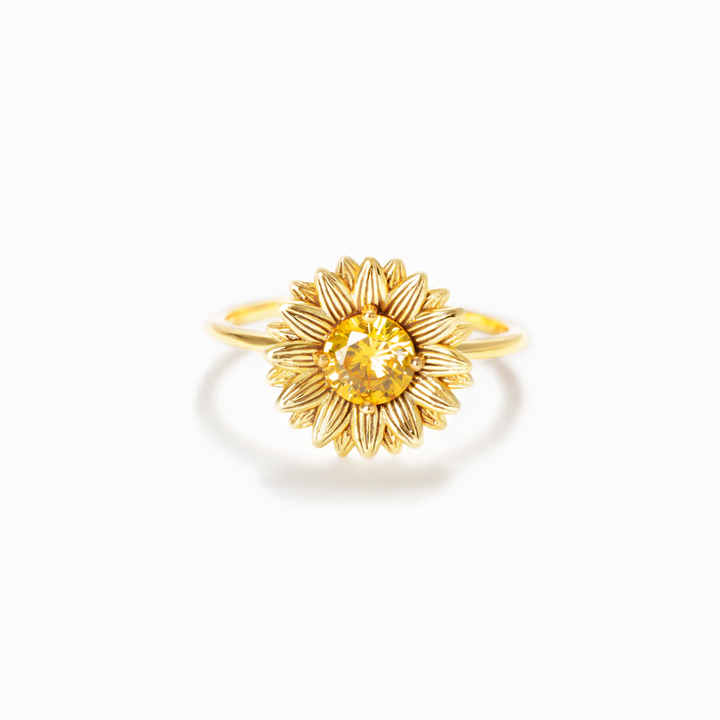 Sonnenblumen Ring - Für meine Liebsten
