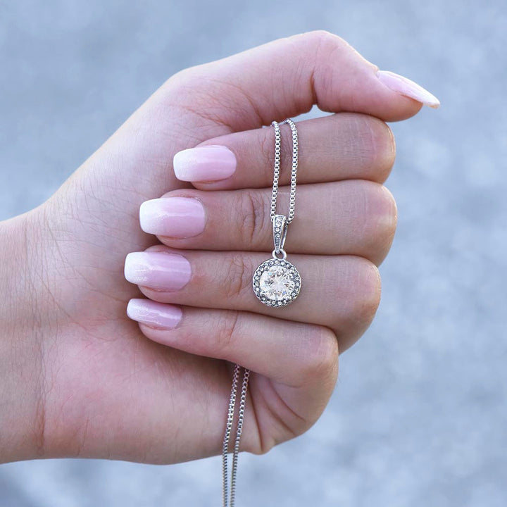Sterling Silber Halskette mit Rosen Geschenkbox - Beste Mama