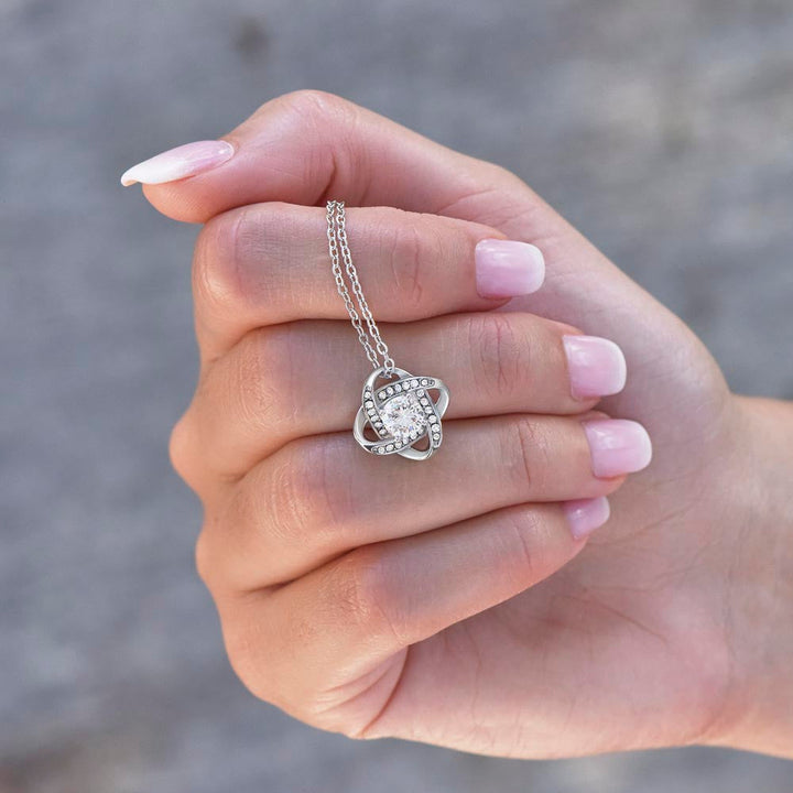 Sterling Silber Halskette mit Rosen Geschenkbox - An meine Mama