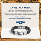 Leder Armband - Für immer miteinander verbunden