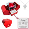 Sterling Silber Halskette - Mit echter Rose - Wundervolle Mutter