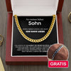 Cuban Chain an meinen Sohn + Cuban Armband GRATIS