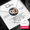 Silber Halskette - Tochter von Mama + Armband GRATIS