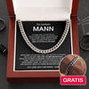 Cuban Chain an meinen Mann - Cuban Armband GRATIS