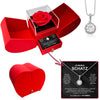 Sterling Silber Halskette - Herzbox - An meinen Schatz