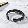 Luxus Leder Armband - An meinen geliebten Sohn
