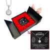 Sterling Silber Halskette - Luxus Rosenbox - An meinen Schatz