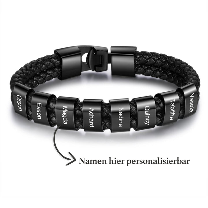 Luxus Lederarmband - An meinen geliebten Papa