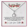 Sterling Silber Halskette mit Rosen Geschenkbox - Beste Mama