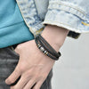 Luxus Leder Armband - An meinen geliebten Sohn