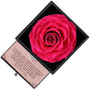 Sterling Silber Halskette mit Rosen Geschenkbox - An meine Mommy