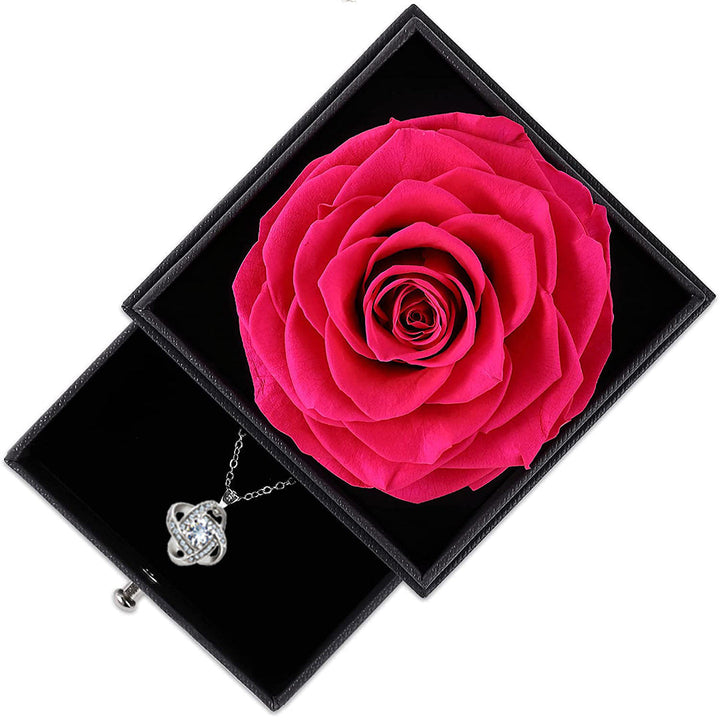 Geschenkbox mit echter Rose
