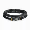 Luxus Leder Armband - An meinen geliebten Papa