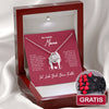 Sterling Silber Halskette Mutter + 10 Stk. Rosen GRATIS