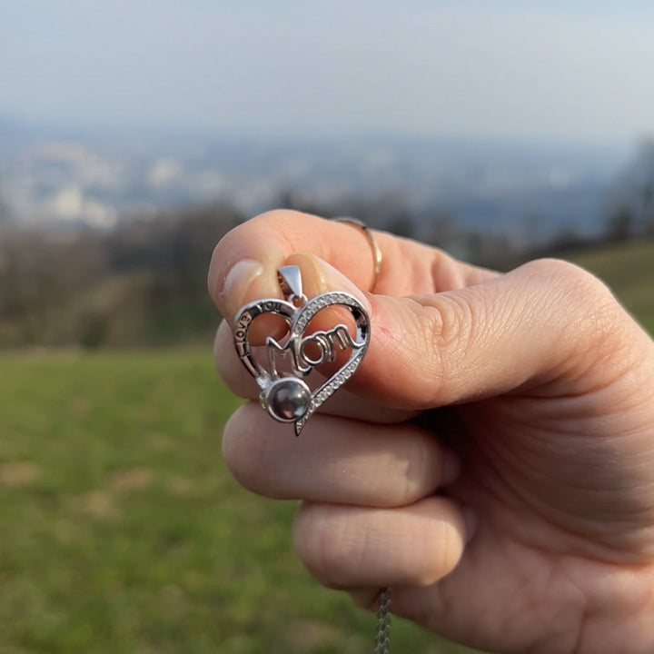 Personalisierte Foto-Halskette - Für meine geliebte Mutter