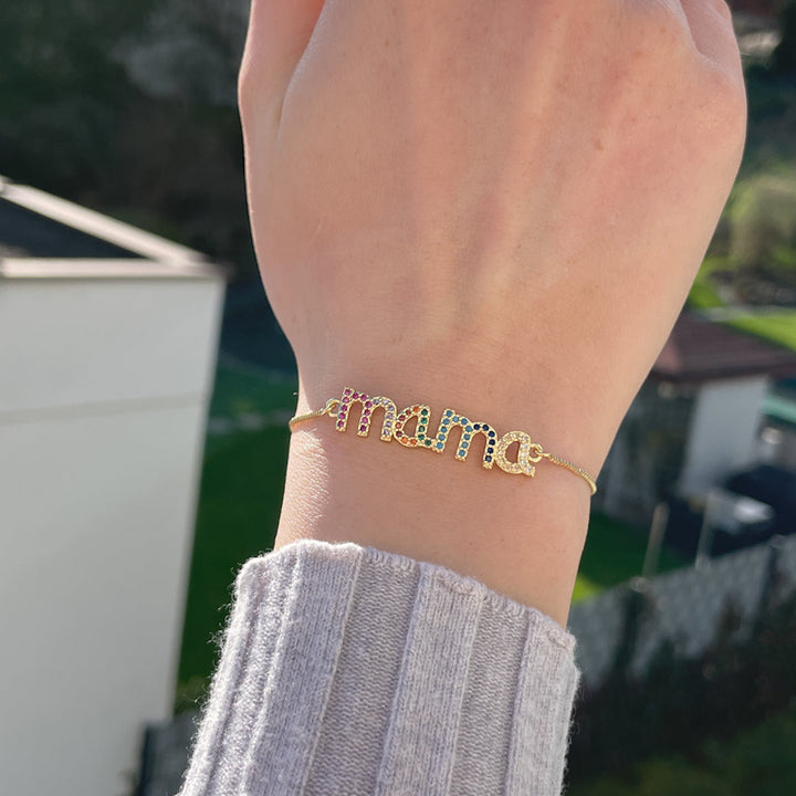 Kristall-Halskette & Armband - Für meine Mama